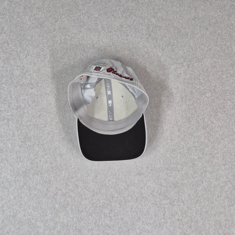 San Francisco 49ers Men Baseball Cap Small/ Medium Gray New Era Curved Fitted